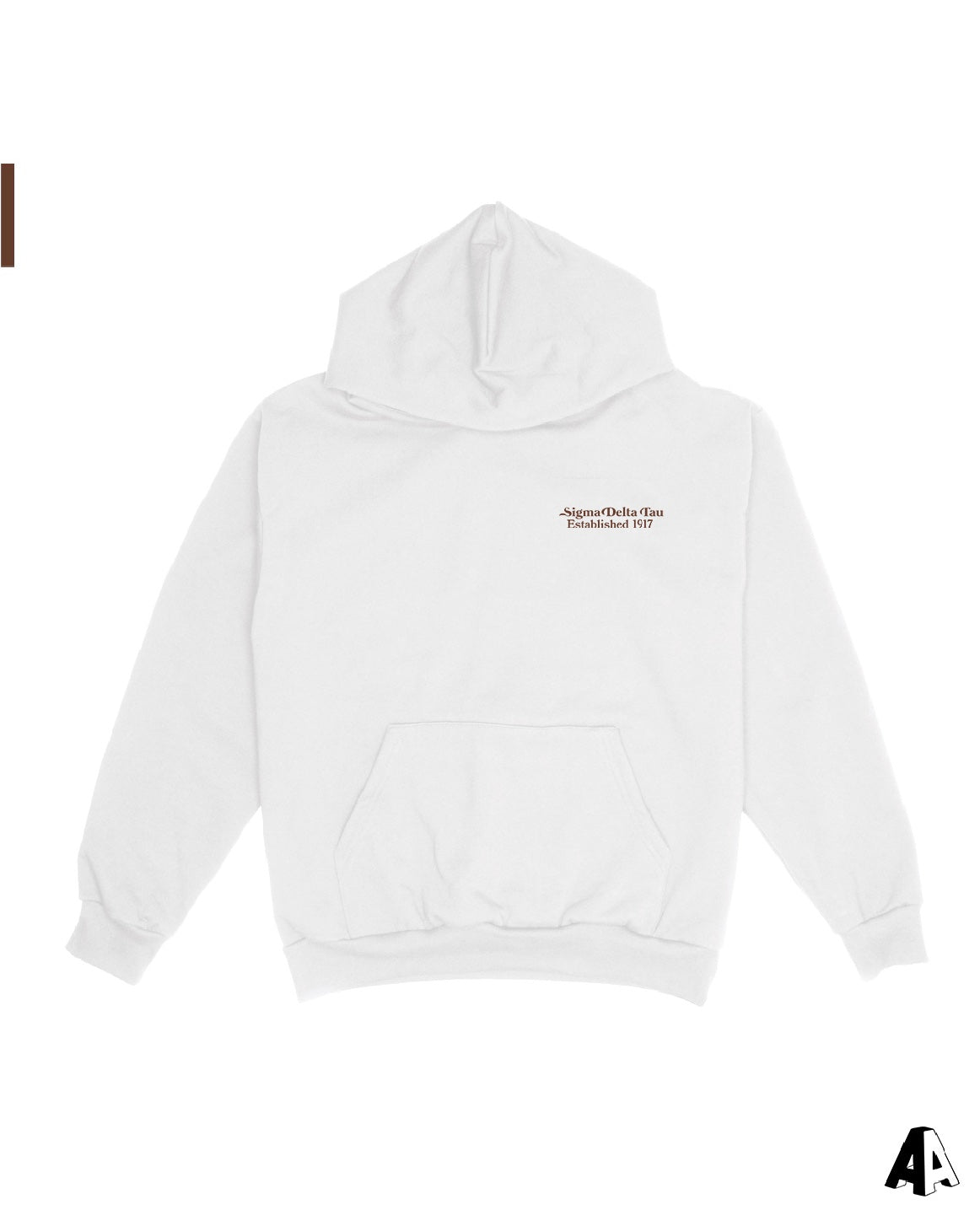 Small 2025 white hoodie