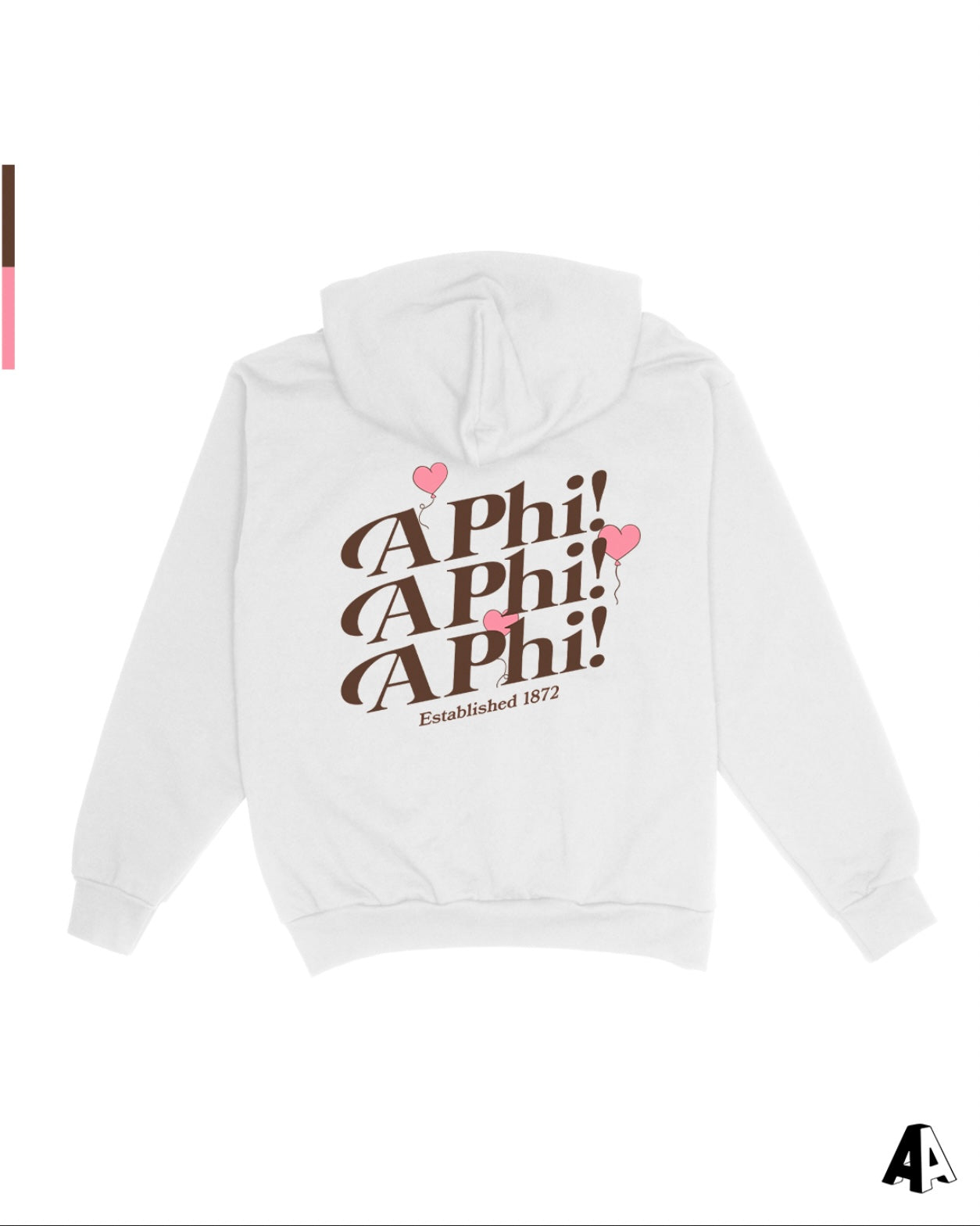 White Balloon Hoodie - Alpha Apparel Company