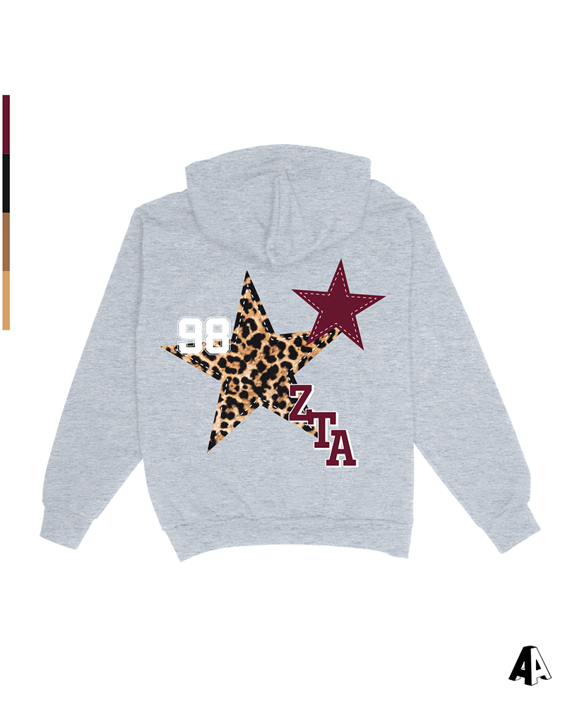 Animal Hoodie Zeta Tau Alpha University of South Carolina Columbia